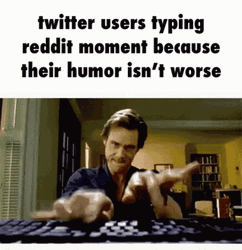 Jim Carrey Fast Typing Reddit Moment Humor Meme GIF