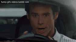 Jim Carrey Moving Car Traffic By Fingers GIF