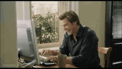 Jim Carrey Typing Fast GIF