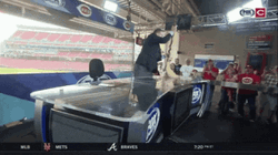 Jim Day Broom Sweep Reds Game GIF