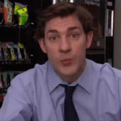 Jim Halpert The Office Kiss Lips GIF