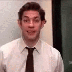 Jim Halpert The Office What Is Going On GIF