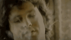 Jim Morrison Smoky Vintage Portrait GIF