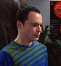 Jim Parson Eye Twitch GIF
