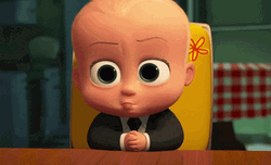 Jimbo Boss Baby Eye Stare GIF