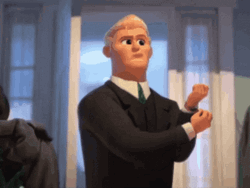 Jimbo Boss Baby Reaction GIF