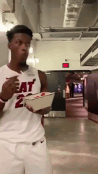 Jimmy Butler Eating GIF