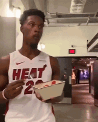 Jimmy Butler Heat Eating GIF