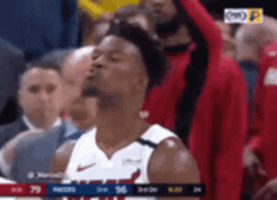Jimmy Butler Kiss GIF