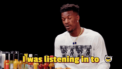 Jimmy Butler Over My Head GIF