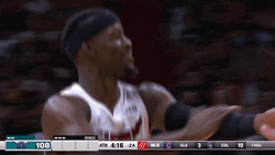 Jimmy Butler Rubbing His Arm GIF