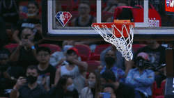Jimmy Butler Running After Shot GIF