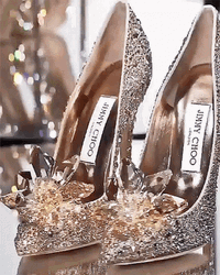 Jimmy Choo High-Heeled Shoes GIF