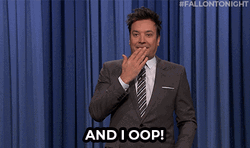Jimmy Fallon And I Oop Meme GIF