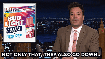 Jimmy Fallon Bud Light GIF