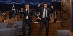 Jimmy Fallon Dancing Hip Thrust GIF