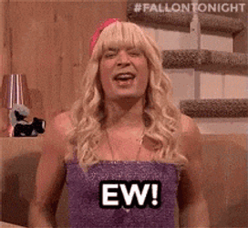 Jimmy Fallon Ew GIF