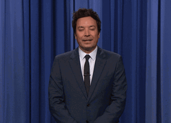 Jimmy Fallon Exaggerated Yawn GIF