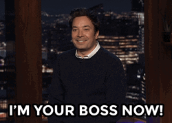 Jimmy Fallon Get Back To Work GIF