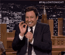 Jimmy Fallon Happy Great Work GIF