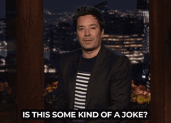 Jimmy Fallon Is This Some Kind Of Joke Whats Going On GIF