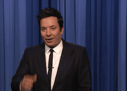 Jimmy Fallon Peace GIF