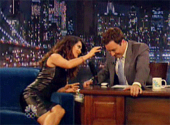 Jimmy Fallon Pull Hair GIF