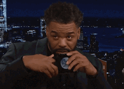 Jimmy Fallon Sipping Tea GIF