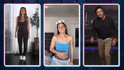 Jimmy Fallon Two Girls Tik Tok GIF | GIFDB.com