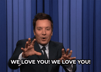 Jimmy Fallon We Love You GIF