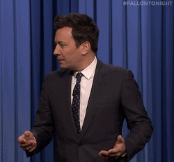 Jimmy Fallon What With Confused Face GIF