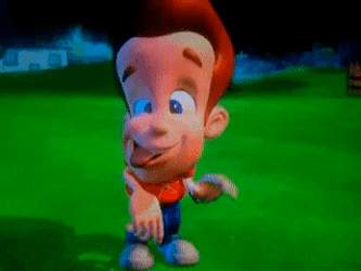 Jimmy Neutron Acting Silly GIF