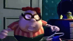 Jimmy Neutron Friend Carl Wheezer Singing GIF