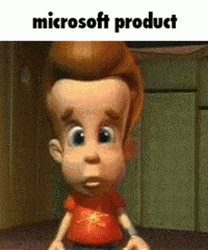 Jimmy Neutron On Microsoft Products GIF
