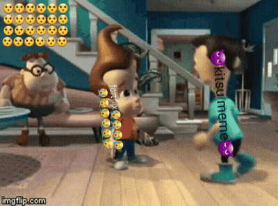 Jimmy Neutron Talking To Boy Kitsu Meme GIF