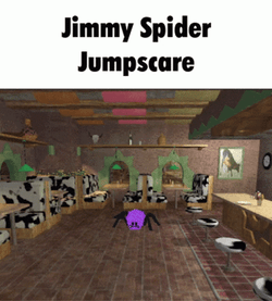 Jimmy Spider Jumpscare GIF