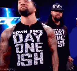 Jimmy Uso Straight Arm Pulldown GIF