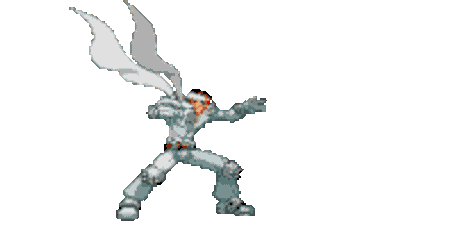 Jin Saotome Punch Sticker GIF