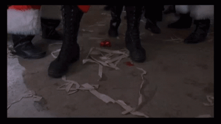 Jingle All The Way Arnold Schwarzenegger Vs Santa GIF