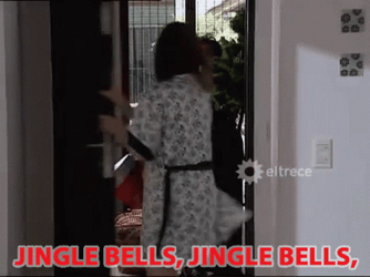 Jingle All The Way Friends Greets Each Other GIF