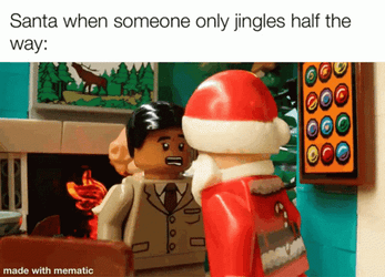 Jingle All The Way With Angry Santa Claus GIF