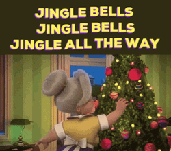 Jingle All The Way With Nonna Pina GIF
