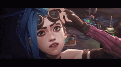 Jinx Arcane And Silco GIF