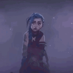 Jinx Arcane Bye GIF