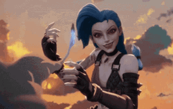 Jinx Arcane Disappointed GIF