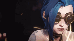 Jinx Arcane Welding GIF