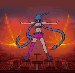 Jinx Dancing Happily GIF