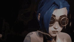 Jinx Happily Working GIF