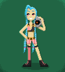 Jinx Pixel Art GIF
