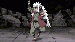 Jiraiya Legendary Warrior Fighting GIF
